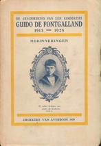 (r3) Guido de Fontgalland 1913-1925, Envoi, Utilisé