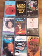 9 cassettes//soul/funk/disco//Barry White/Trammps/A.Franklin, Cd's en Dvd's, Ophalen of Verzenden