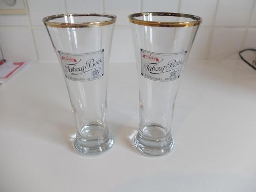 oude bierglazen voor de verzamelaar, Verzamelen, Glas en Drinkglazen, Zo goed als nieuw, Ophalen