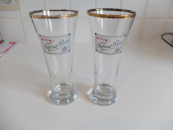 oude bierglazen voor de verzamelaar, Verzamelen, Glas en Drinkglazen, Zo goed als nieuw, Ophalen