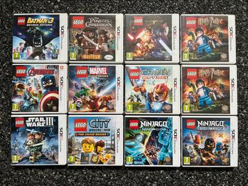 12 x LEGO Nintendo 2DS/3DS Spelletjes