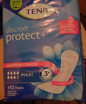 Tena Protect+ Maxi inlegkruisjes beschikbaar voor biedingen