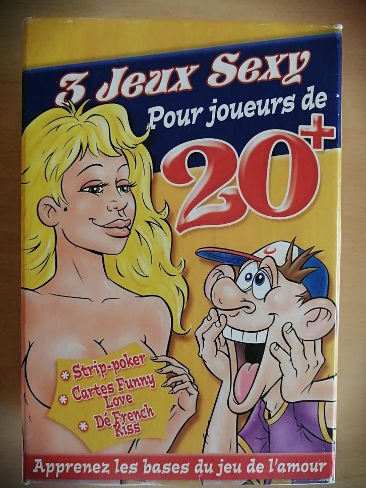 3 JEUX SEXY POUR JOUEURS DE 18 ET PLUS, Hobby en Vrije tijd, Gezelschapsspellen | Bordspellen, Ophalen of Verzenden