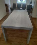 Table à manger avec 6 chaises à roulettes, Maison & Meubles, Tables | Tables à manger, Enlèvement, Utilisé, Cinq personnes ou plus