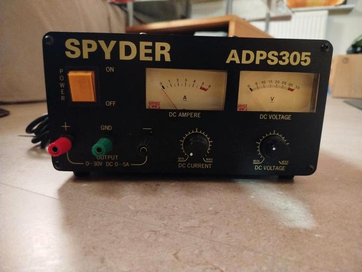 Alimentation stabilisée Spyder ADPS305 - excellent état, Bricolage & Construction, Électricité & Câbles, Enlèvement
