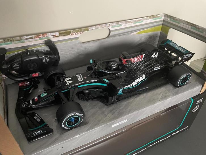 RC - Lewis Hamilton Mercedes W11 Schaal 1/12 Champion 2020, Hobby en Vrije tijd, Modelbouw | Radiografisch | Auto's, Nieuw, Ophalen of Verzenden