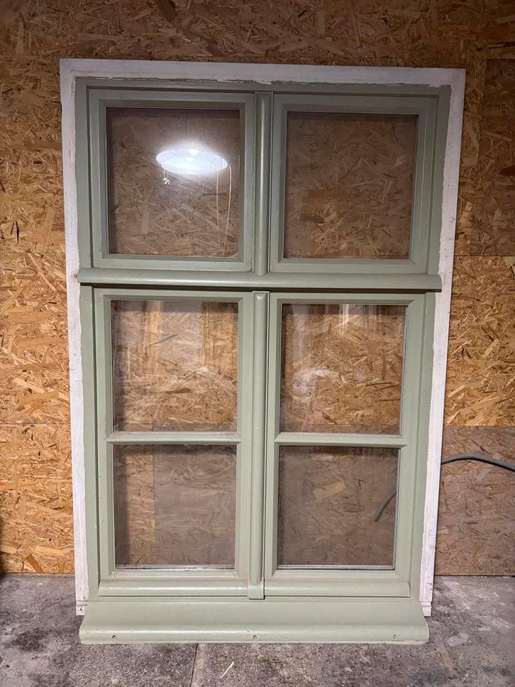 Buitenraam 2 stuks kader 174 hoog 119 breed, Doe-het-zelf en Bouw, Glas en Ramen, Gebruikt, Gevelraam of Ruit, 160 cm of meer