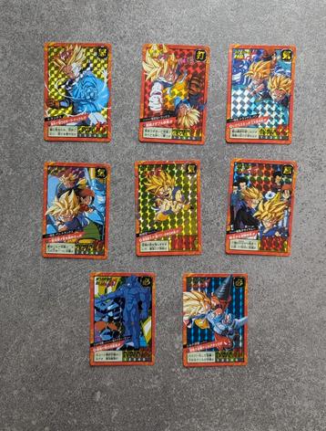 Dragon Ball Super Battle deel 18 volledige Prism-kaarten 8/8 beschikbaar voor biedingen