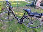 Elektr. damesfiets THOMPSON zwart-groen, Fietsen en Brommers, Elektrische fietsen, Ophalen, Gebruikt, 50 km per accu of meer, Overige merken