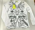 VERSACE Jeans T-shirt lange mouwen Nieuw + Labels + Code, Ophalen of Verzenden, Nieuw, Wit, Versace