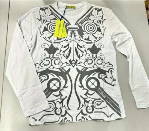 VERSACE Jeans T-shirt lange mouwen Nieuw + Labels + Code, Kleding | Heren, T-shirts, Nieuw, Wit, Ophalen of Verzenden