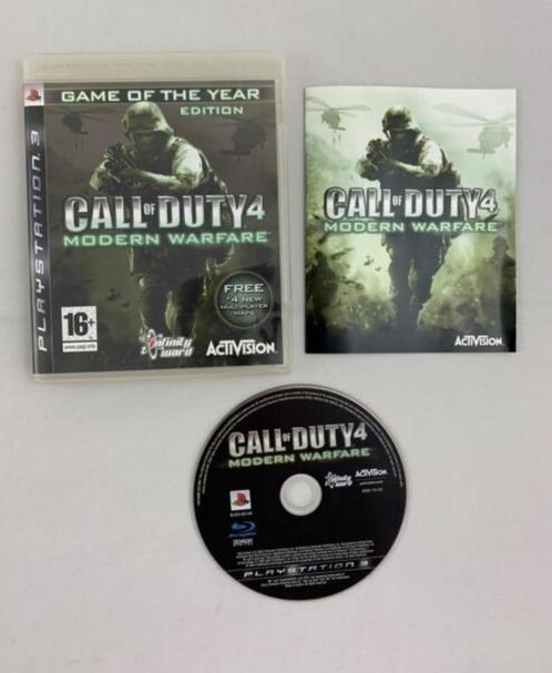 PLAYSTATION 3 Call of Duty 4 Modern Warfare spel game PAL Sp, Games en Spelcomputers, Games | Sony PlayStation 3, Gebruikt, Ophalen of Verzenden
