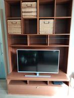 Wand/TV kast donkerbruin IKEA, Huis en Inrichting, Ophalen, Overige materialen, Gebruikt, 200 cm of meer