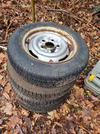 4x caravan banden/aanhanger banden met velgen 135R13 69S, Ophalen, Band(en)