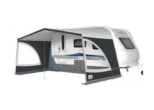 Nieuwe luifel met 2 afritsbarezijwanden voor grotecaravan, Caravans en Kamperen, Caravanaccessoires, Nieuw, Ophalen