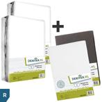 Textielpakket Frans bed - 2 moltons en 2 hoeslakens - rechts