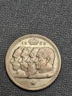 1 Belgische munt: 100 Frank, Postzegels en Munten, Munten | België, Zilver, Ophalen of Verzenden, Losse munt, Zilver