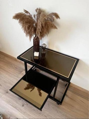 Vintage bar cart 1970 Roger Vanhevel beschikbaar voor biedingen