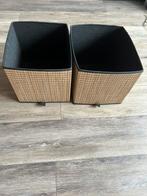 IKEA GNABBAS manden Kallax kasten, uitstekende staat, Ophalen, Zo goed als nieuw