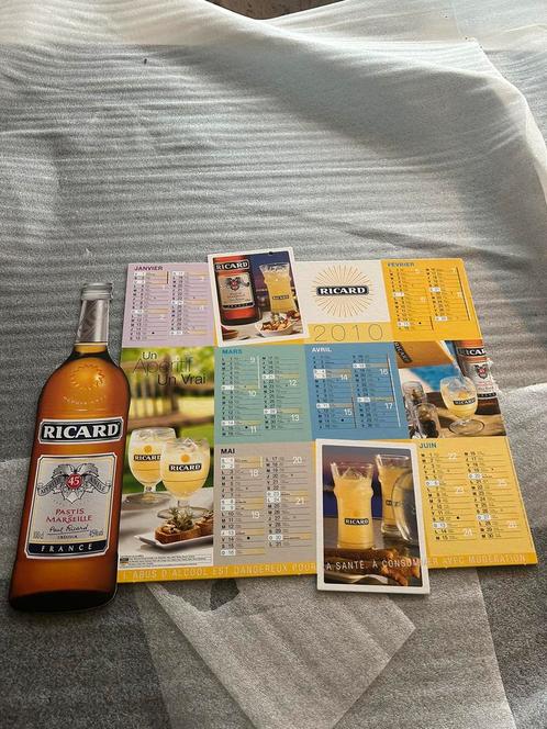 Calendrier Ricard 2010. État neuf., Collections, Marques & Objets publicitaires, Neuf, Autres types
