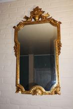 miroir empire baroque en bois - 87 cm x 50 cm, Maison & Meubles, Comme neuf, Rectangulaire, Enlèvement ou Envoi, Moins de 100 cm