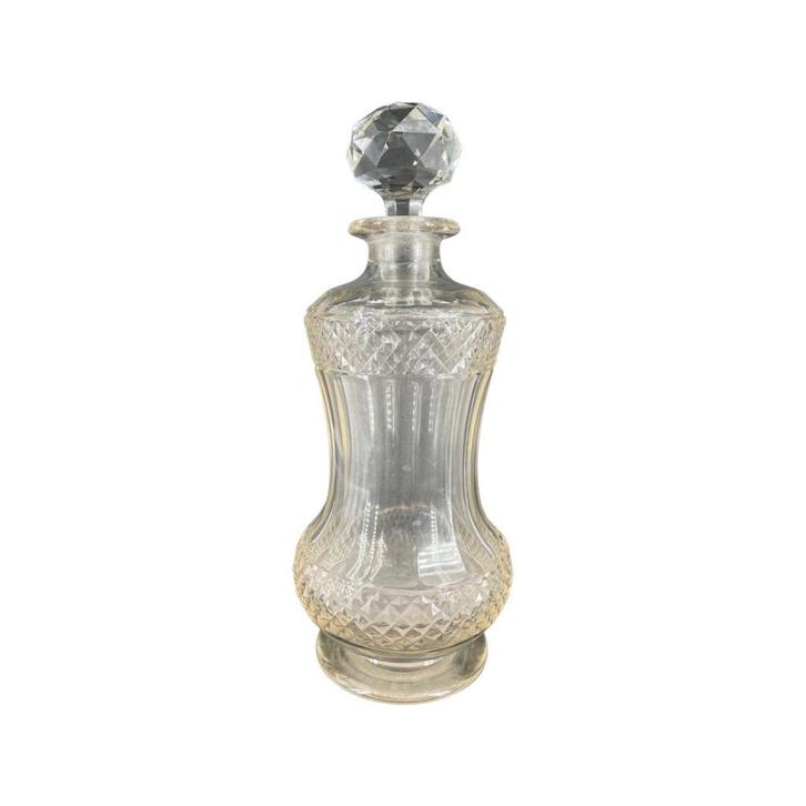 Carafe en cristal taillé ancienne Baccarat ou Val, Antiquités & Art, Antiquités | Verre & Cristal, Enlèvement ou Envoi