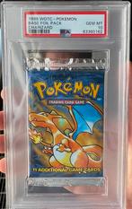 Charizard Base Set Booster Pack - PSA 10, Ophalen of Verzenden, Zo goed als nieuw, Booster