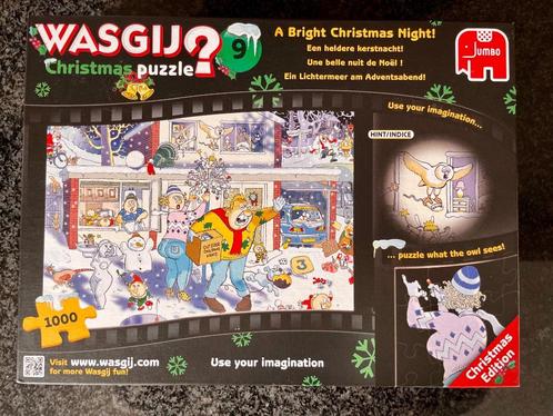 Wasgij puzzel - Christmas 9 - 1000 stukjes, Hobby en Vrije tijd, Denksport en Puzzels, Zo goed als nieuw, Legpuzzel, 500 t/m 1500 stukjes