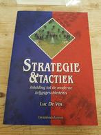 Luc De Vos - Strategie en tactiek.  Inleiding, Boeken, Ophalen of Verzenden, Zo goed als nieuw, L. De Vos