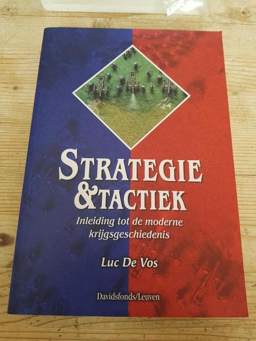 Luc De Vos - Strategie en tactiek.  Inleiding, Boeken, Oorlog en Militair, Zo goed als nieuw, Ophalen of Verzenden