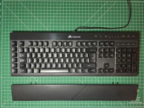 Corsair K55 RGB Gaming Keyboard USB-A-aansluiting, Computers en Software, Toetsenborden, Gebruikt, Azerty, Ophalen