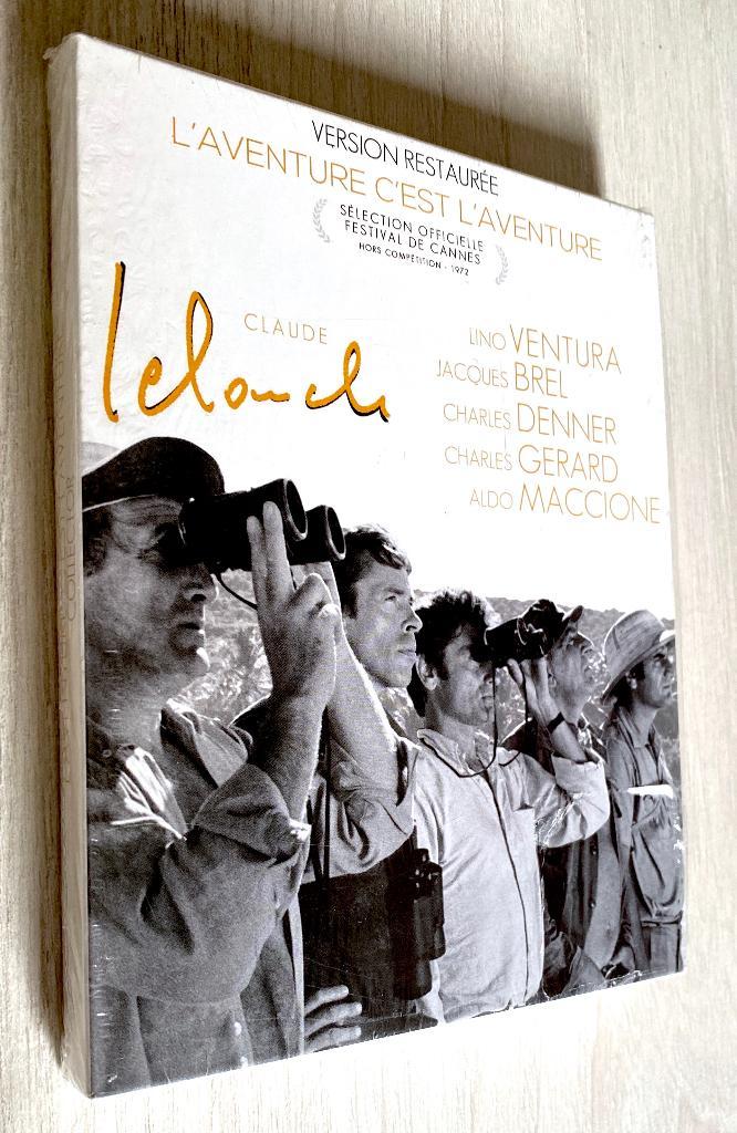 L' AVENTURE C'EST L' AVENTURE /// Édition COLLECTOR + Livret, CD & DVD, Blu-ray, Comme neuf, Classiques, Coffret, Enlèvement ou Envoi