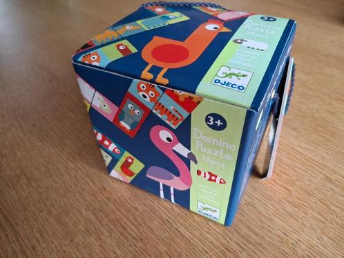 Djeco Domino Puzzle dieren - 28 stuks voor kinderen vanaf 3, Kinderen en Baby's, Speelgoed | Educatief en Creatief, Ophalen