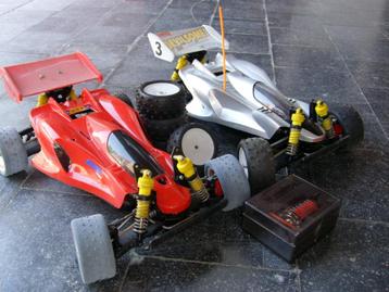 2 Autos RC Tamiya 1/10 Manta Ray, Échelle 1:10, Voiture off road, Enlèvement, Utilisé