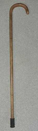 Vintage houten wandelstok 85cm, Divers, Bâtons de marche, Enlèvement, Utilisé