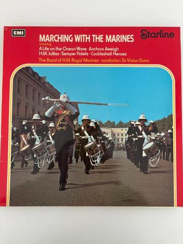 Band Of H.M. Royal Marines V Dunn Marching With The Marines, Enlèvement ou Envoi, Marine, Autres types