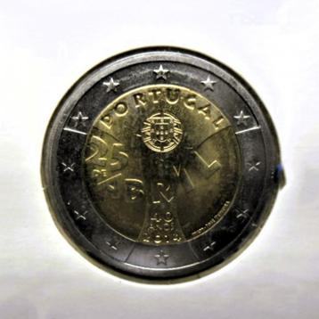 2 euro Portugal 2014 40 jaar revolutie 25 april. beschikbaar voor biedingen