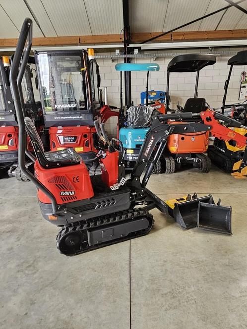 Minigraver Minigraafmachine MINI Kingway 700KG NIEUW, Zakelijke goederen, Machines en Bouw | Kranen en Graafmachines, Graafmachine