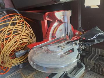 Scie a onglet sur pied avec laser, Enlèvement, Comme neuf, Scie à onglet, Einhell