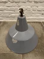 vintage emaille hanglamp, Huis en Inrichting, Lampen | Hanglampen, Minder dan 50 cm, Gebruikt, Vintage, Metaal