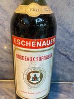 6 flessen Bordeaux Supérieur 1961, Verzamelen, Ophalen, Frankrijk, Nieuw, Rode wijn