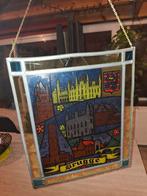 Glasraam in lood Brugge, Ophalen