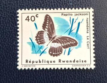 Postzegel Rwanda OBP 115* beschikbaar voor biedingen