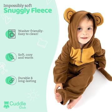 Fleece babypak | pasgeborenen en kinderen tot 4 jaar beschikbaar voor biedingen
