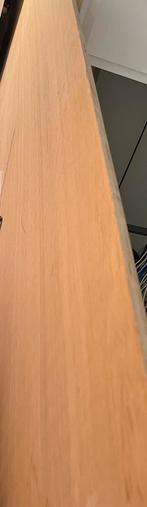 Tafelblad 290x115x20 eiken fineer - onafgewerkt project, Doe-het-zelf en Bouw, Platen en Panelen, Ophalen, Zo goed als nieuw, Multiplex