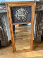 Miroir bois avec broderie religieuse, Enlèvement ou Envoi, Comme neuf