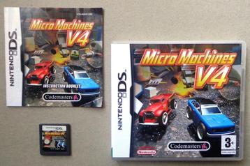 Micro Machines V4 voor de Nintendo DS Compleet 