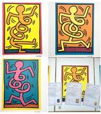 Unieke Set (3) Keith Haring | Montreux Jazz Festival 1983, Antiek en Kunst, Ophalen of Verzenden