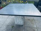 Granieten tuintafel, Ophalen, Gebruikt, Vierkant