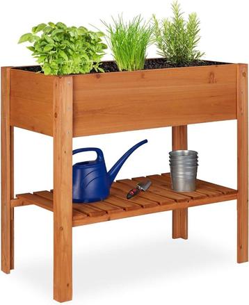 Jardinière en bois "plantes aromatiques" beschikbaar voor biedingen